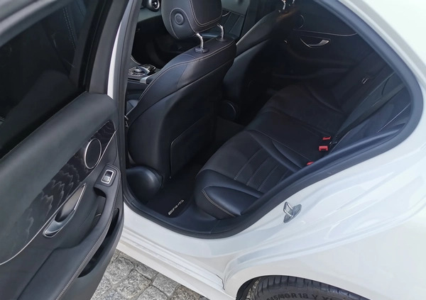 Mercedes-Benz Klasa C cena 108300 przebieg: 55000, rok produkcji 2019 z Lubraniec małe 596
